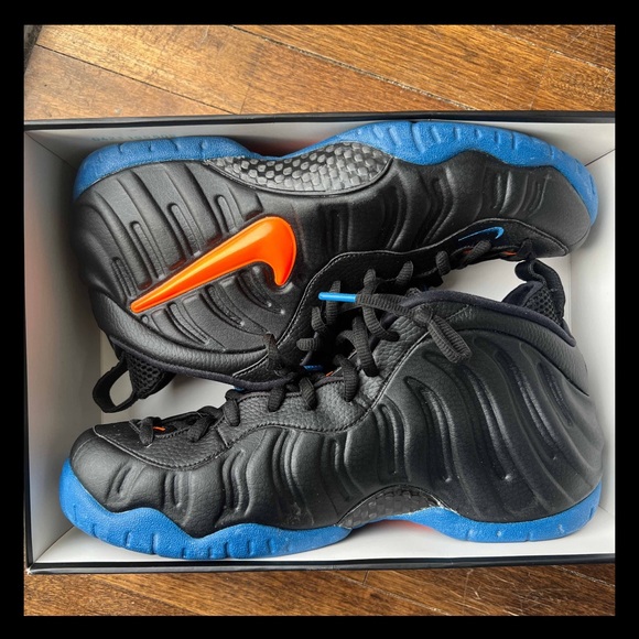 Nike Air “ Knicks “ Foamposite Pro • Men’s Size 12 - Picture 10 of 14